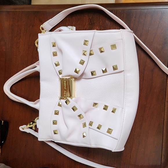 BETSEY JOHNSON studded bow purse - Picture 2 of 3